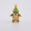 Pendant Fun Turtle 11.9g / 1 1/2 in 18K Yellow Gold
