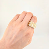 Anillo Corona Elegante 6.35g / T11 Oro Amarillo 18K