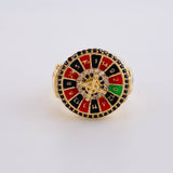 Anillo Juegos de Azar 7.75g / T10 1/2 Oro Amarillo 18K