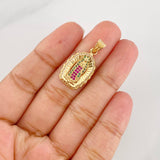 Pendant Virgin of Guadalupe 3.05g / 1 in Yellow Gold 18K
