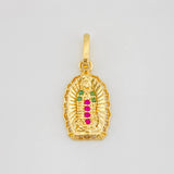 Dije Virgen de Guadalupe 1.4g / 3/4 in Oro Amarillo 18K