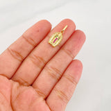Dije Virgen de Guadalupe 1.4g / 3/4 in Oro Amarillo 18K