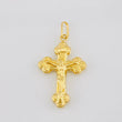 Dije Cruz Cristo 0.95g / 1 1/4 in Oro Amarillo 18K