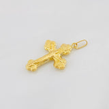Dije Cruz Cristo 0.95g / 1 1/4 in Oro Amarillo 18K
