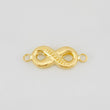 Charm Infinity 0.55g / 1/2 in Yellow Gold 18K