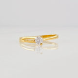 Anillo Solitario 1.25g / T6 1/2 Oro Amarillo 18K