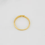 Anillo Churumbela Amor 1.45g / T7 Oro Amarillo 18K