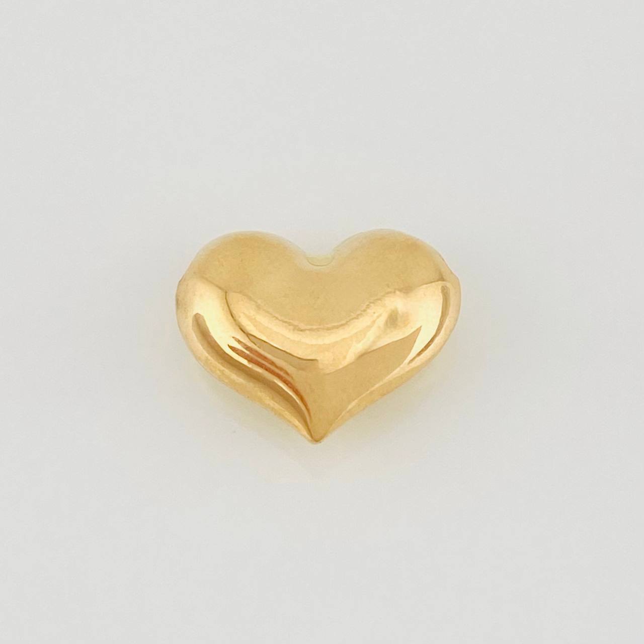 Herraje Corazon 0.6g / 1/2 in Oro Amarillo 18K