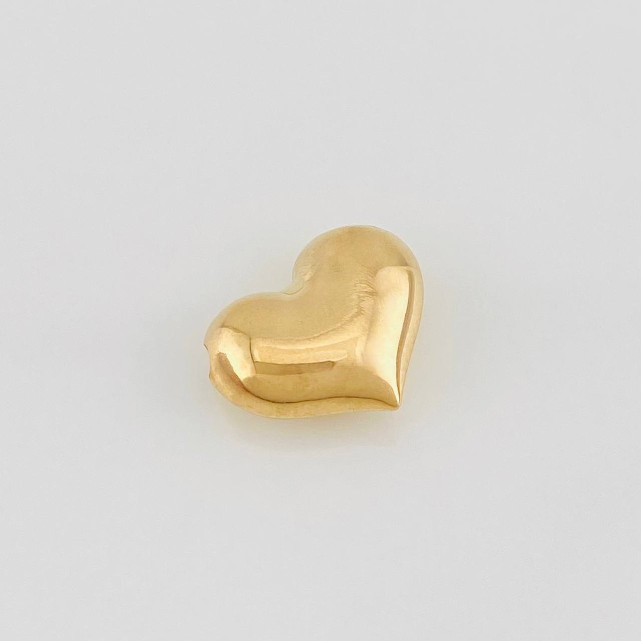 Herraje Corazon 0.6g / 1/2 in Oro Amarillo 18K