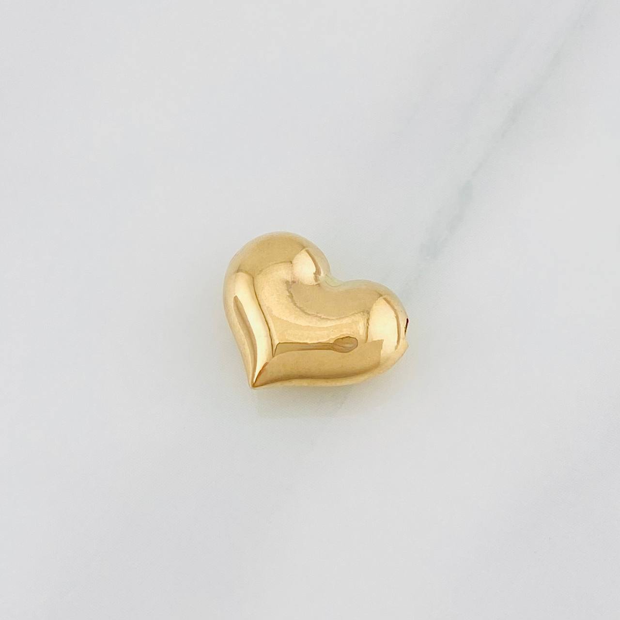Herraje Corazon 0.6g / 1/2 in Oro Amarillo 18K