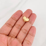 Herraje Corazon 0.6g / 1/2 in Oro Amarillo 18K