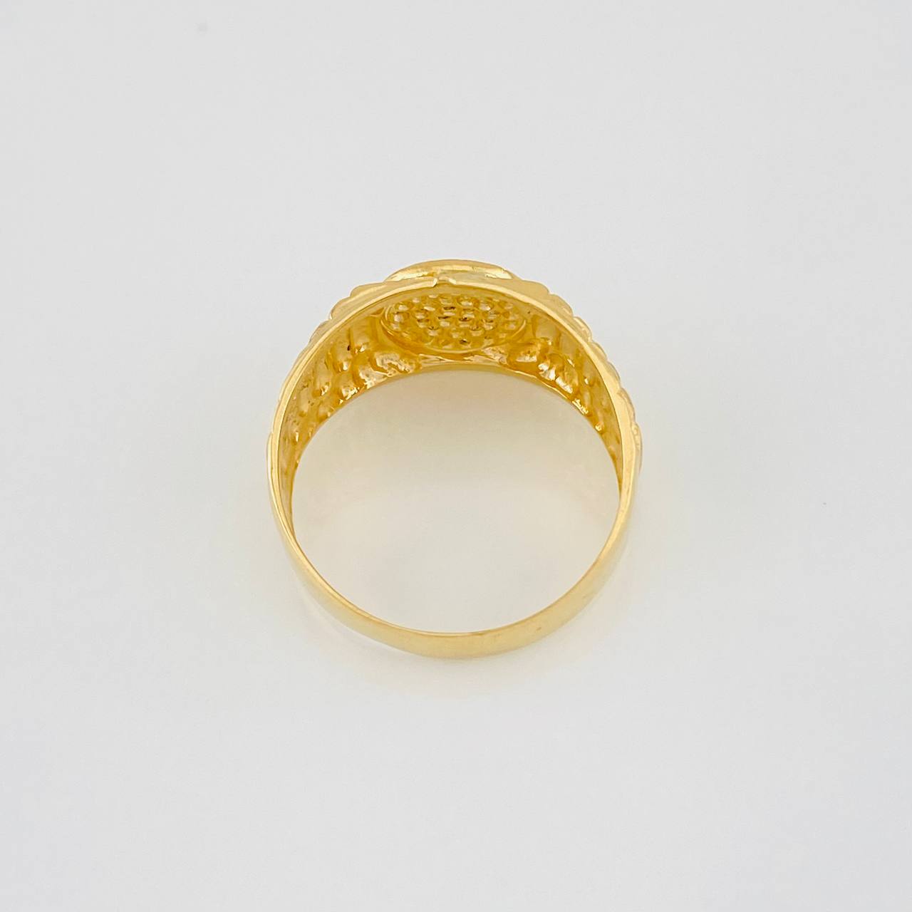 Anillo Corona Correa 4g / T8 3/4 Oro Amarillo 18K