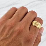 Anillo Corona Correa 3.75g / T6 1/4 Oro Amarillo 18K