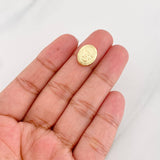 Charm Saint Michael Archangel 0.6g / 1/2 in Yellow Gold 18K