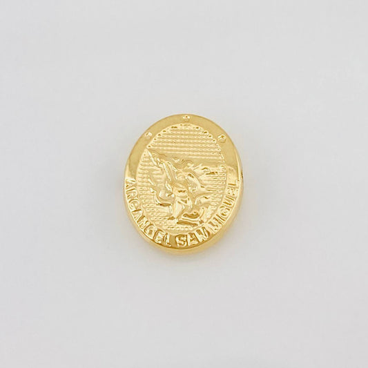 Charm Saint Michael Archangel 0.6g / 1/2 in Yellow Gold 18K