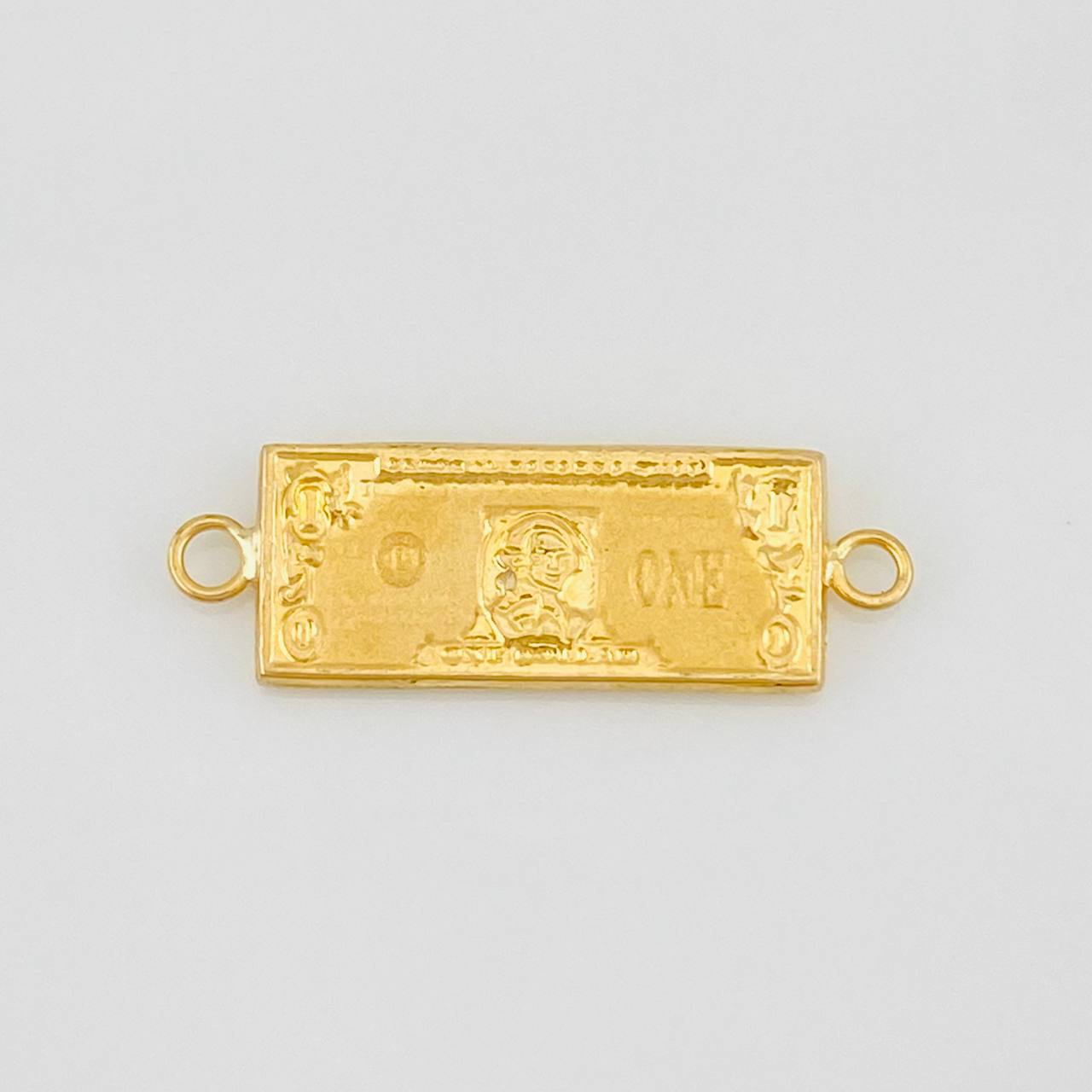 Herraje Billete Dolar 0.75g / 1 in Oro Amarillo 18K