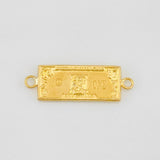 Herraje Billete Dolar 0.75g / 1 in Oro Amarillo 18K