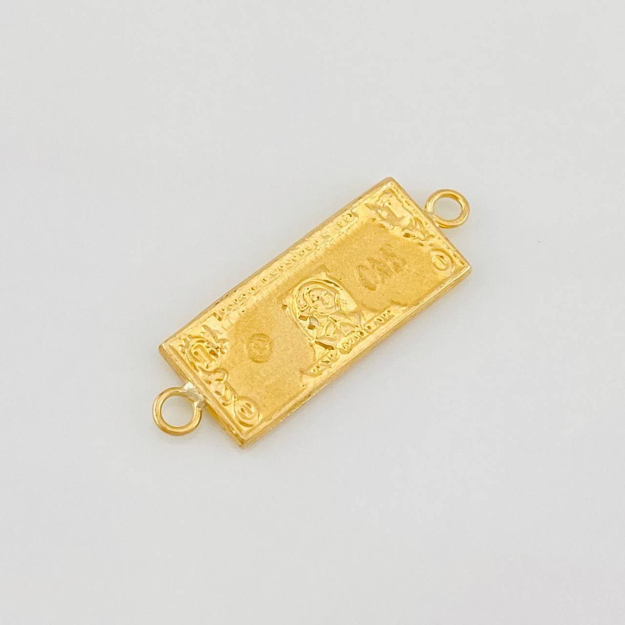 Herraje Billete Dolar 0.75g / 1 in Oro Amarillo 18K
