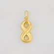 Dije Infinito 0.6g / 3/4 in Oro Amarillo 18K