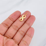 Dije Infinito 0.6g / 3/4 in Oro Amarillo 18K