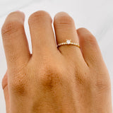 Anillo Solitario Churumbela 1.1g / T5 3/4 Oro Amarillo 18K