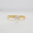 Anillo Solitario Churumbela 1.1g / T5 3/4 Oro Amarillo 18K
