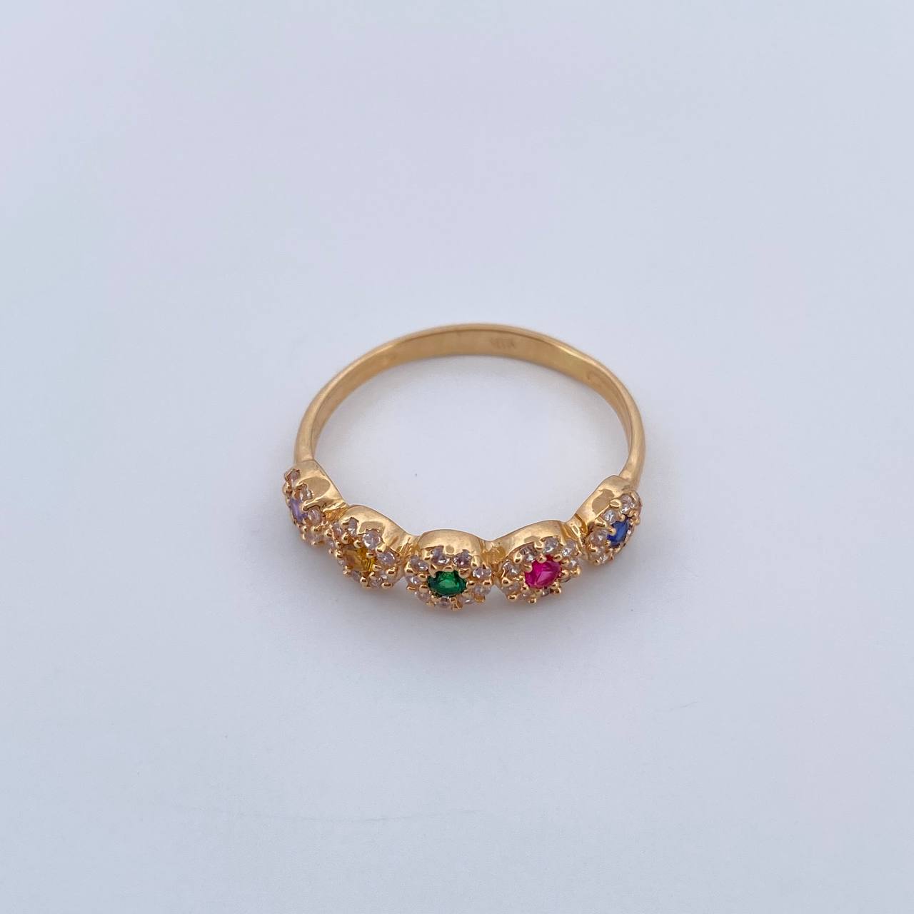 Thick Cuban Link Ring 2.15gr / Size 7 3/4 / 18K Gold &