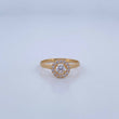 Circle Ring 1.5gr / Size 4 3/4 / 18K Gold &