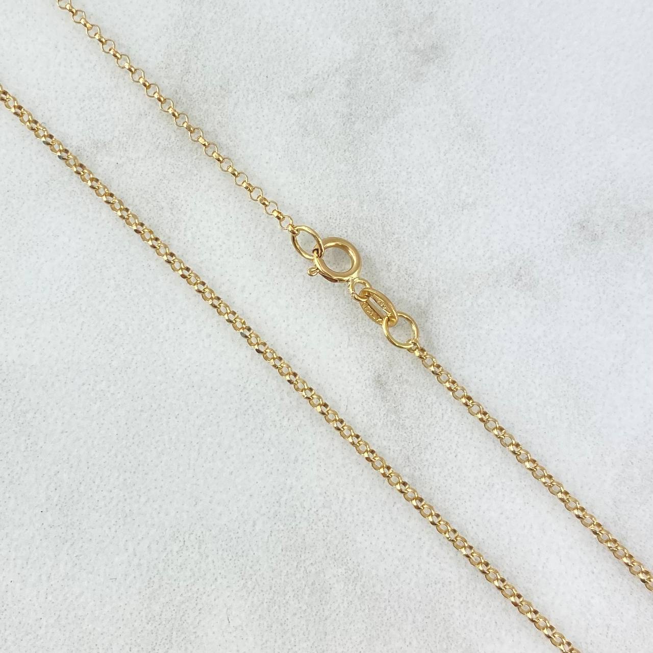 Rolo Chain 1.75gr / 50cm / 0.6mm Yellow Gold +3 18K