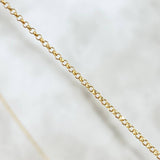 Rolo Chain 1.75gr / 50cm / 0.6mm Yellow Gold +3 18K