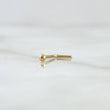 Sparkle Bead Piercing 0.1 g / 1/2 in 18K Yellow Gold