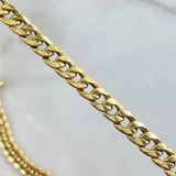 Cuban Links 10.75gr / 60cm / 5.7mm Yellow Gold +0 18K