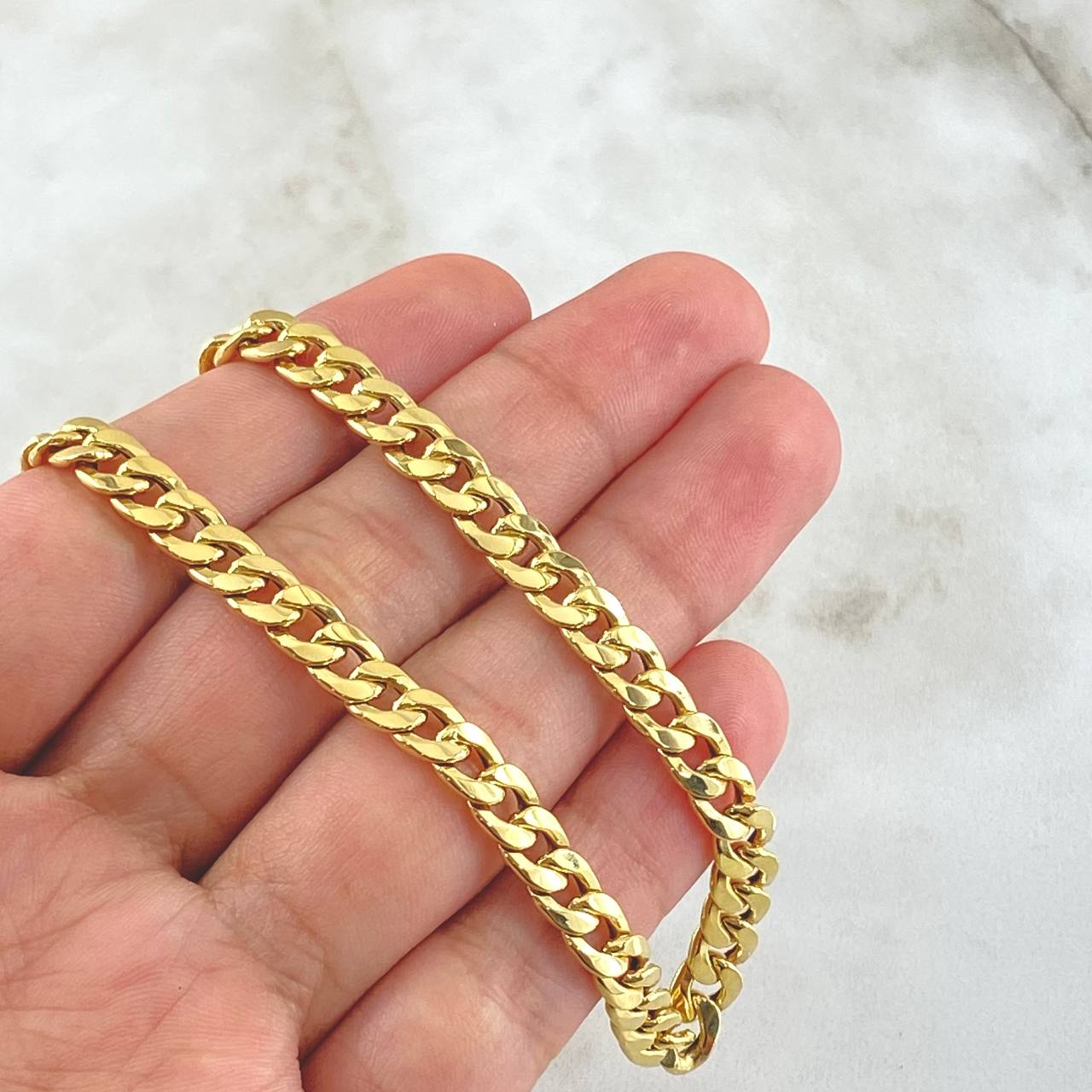 Cuban Links 10.75gr / 60cm / 5.7mm Yellow Gold +0 18K