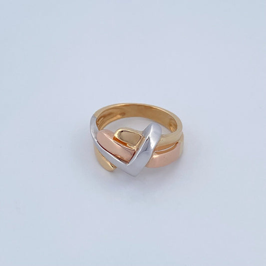 Alliance Ring 4.65gr / T6 1/4 / Three Golds 18K $