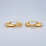 Hoop Earrings Clau 0.85gr / 1.5cm / 18K Gold &