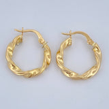 Hoop Earrings Mai 1.75gr / 2cm / 18K Gold &