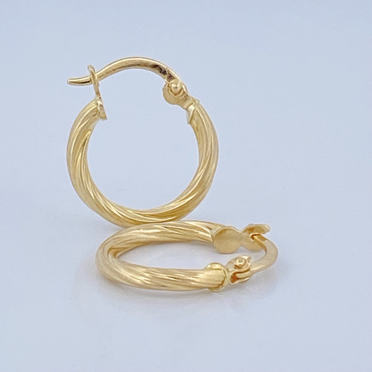 Hoop Earrings Lore 0.95gr / 1.5cm / 18K Gold &