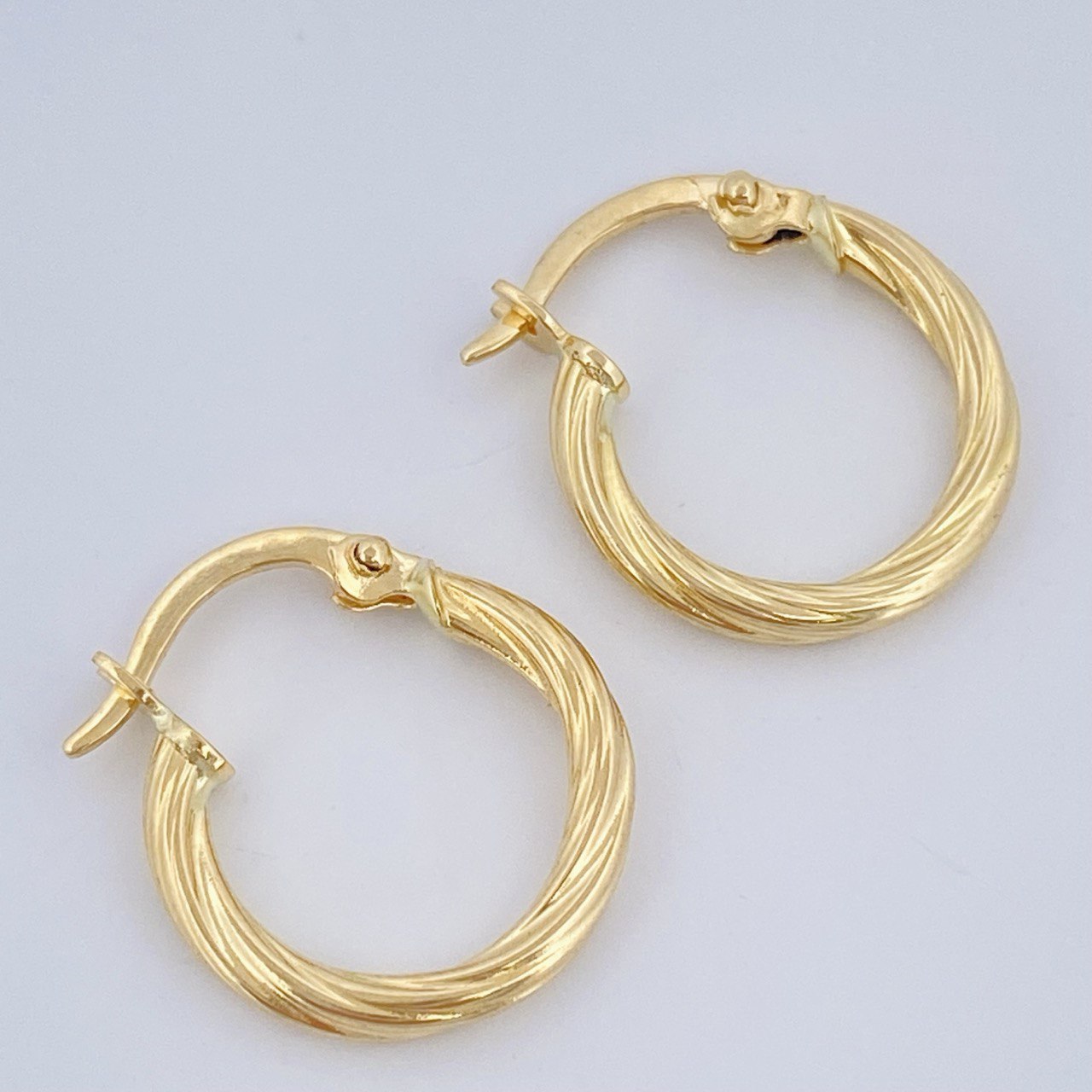 Hoop Earrings Lore 0.95gr / 1.5cm / 18K Gold &