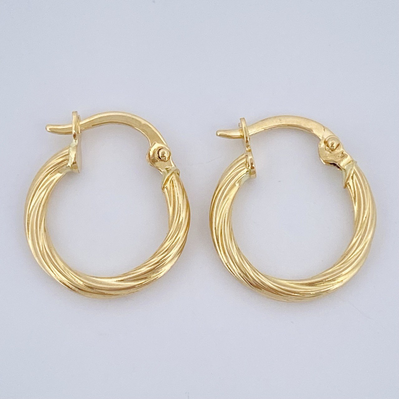Hoop Earrings Lore 0.95gr / 1.5cm / 18K Gold &