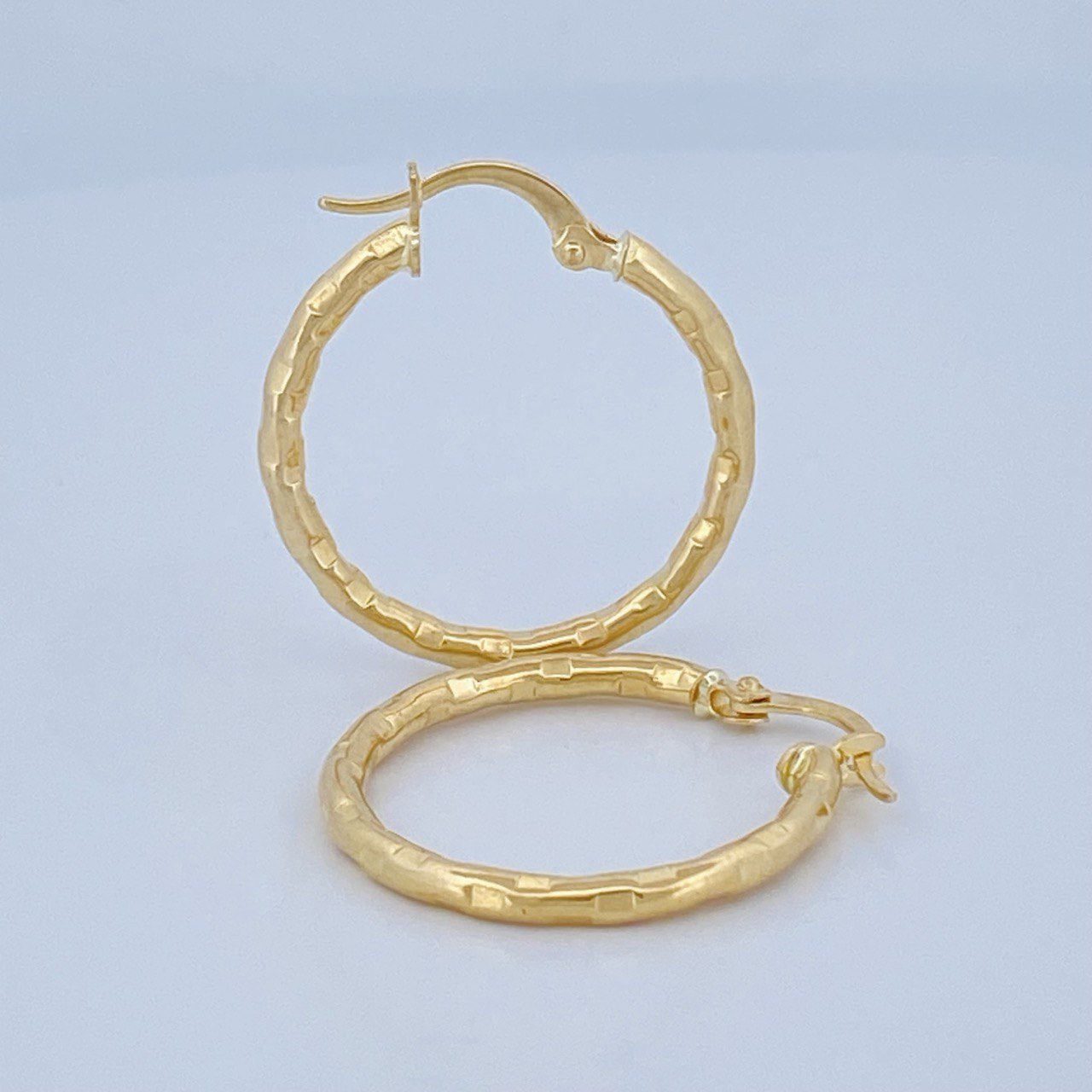 Hoop Earrings Kler 1.55gr / 2.5cm / 18K Gold &