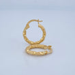 Hoop Earrings Sandra 1.05gr / 1.6cm / 18K Gold &