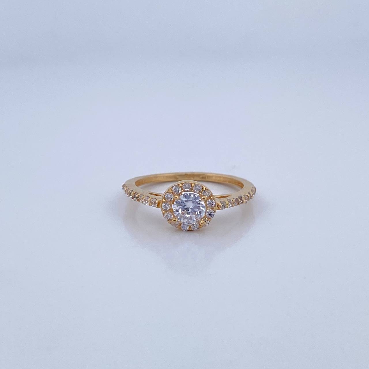 Anillo Circulo 2.3gr / T6 / Oro 18K &