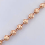 Miraculous Virgin Rosary Inri 28.4gr / 12.4in / 18K Gold &