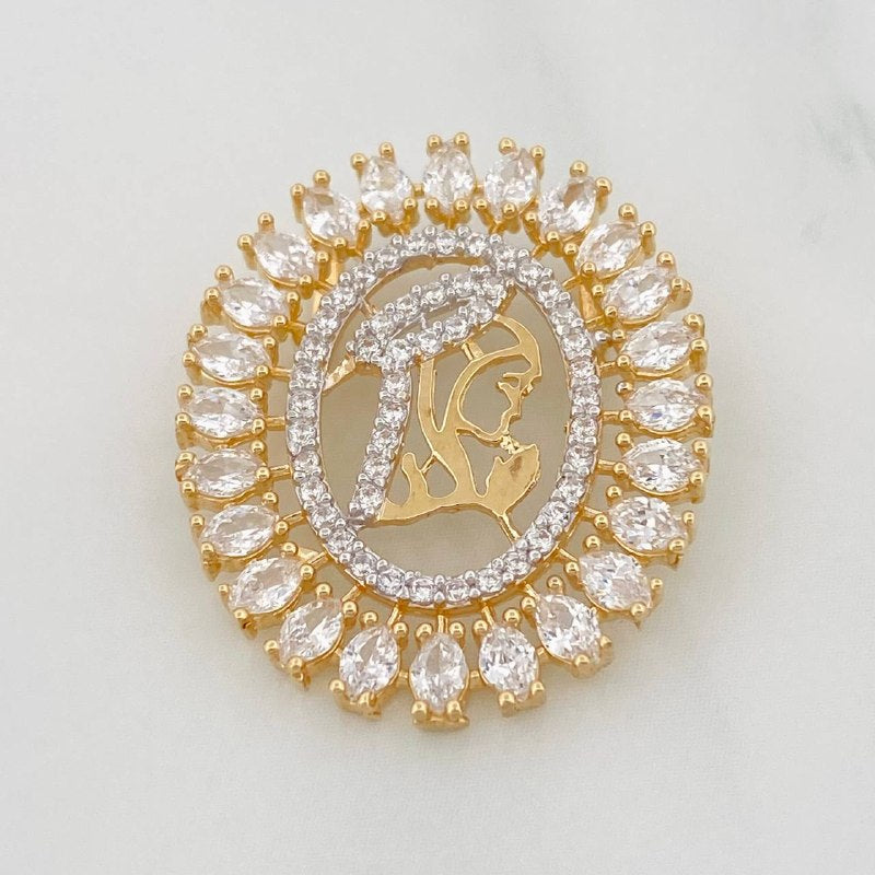 Dije Virgen Maria 2.95g / 1 in Oro Amarillo 18K