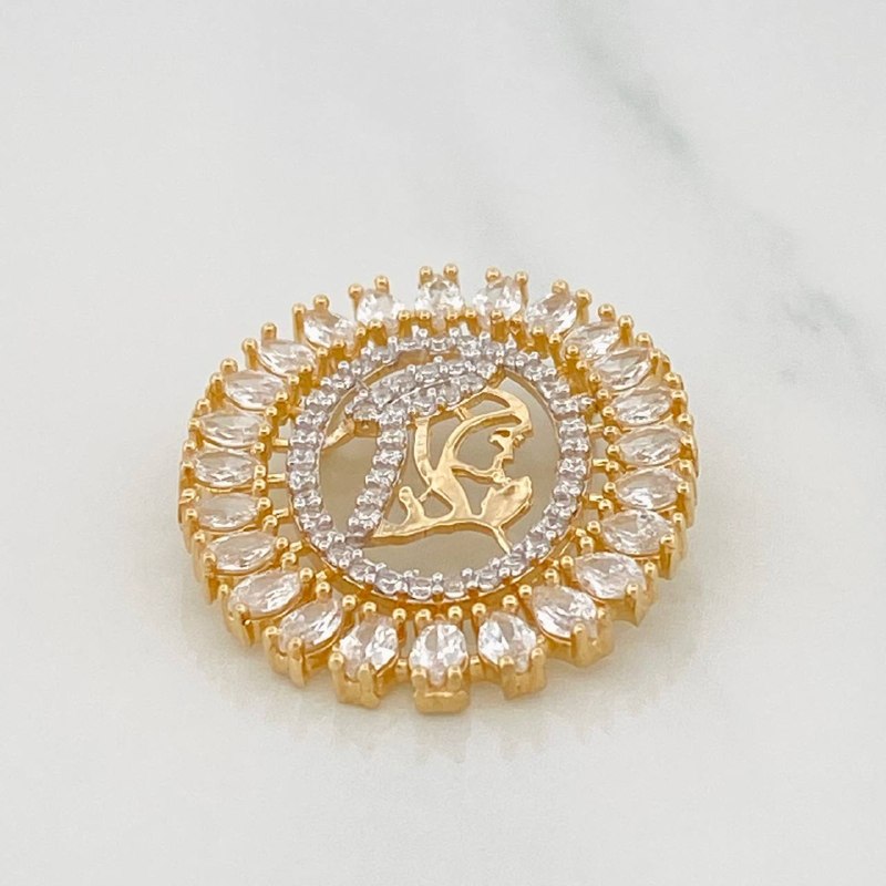 Dije Virgen Maria 2.95g / 1 in Oro Amarillo 18K