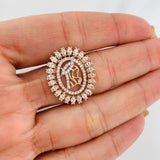 Dije Virgen Maria 2.95g / 1 in Oro Amarillo 18K