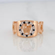 Anillo Correa Corona 3.7g / T9 1/4 Oro Rosa 18K