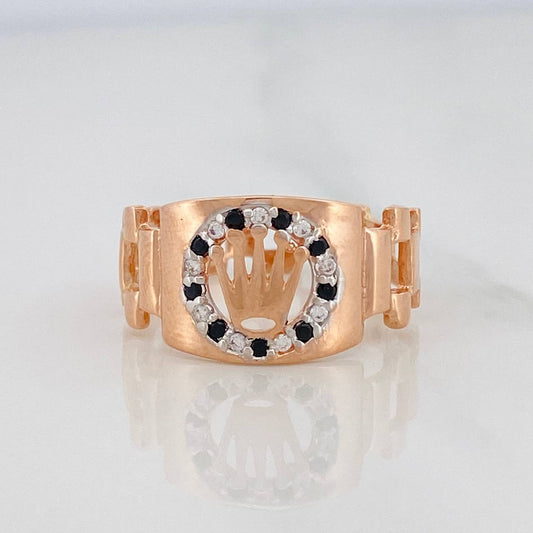 Anillo Correa Corona 3.7g / T9 1/4 Oro Rosa 18K