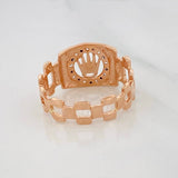 Anillo Correa Corona 3.7g / T9 1/4 Oro Rosa 18K