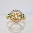 Anillo 15´s Circular 2.7g / T6 3/4 Oro Amarillo 18K